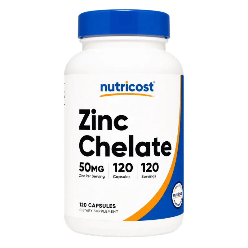Zinc Chelate 50 mg 120 cápsulas